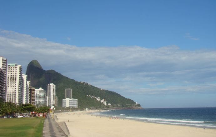 Playa más segura de Río de Janeiro